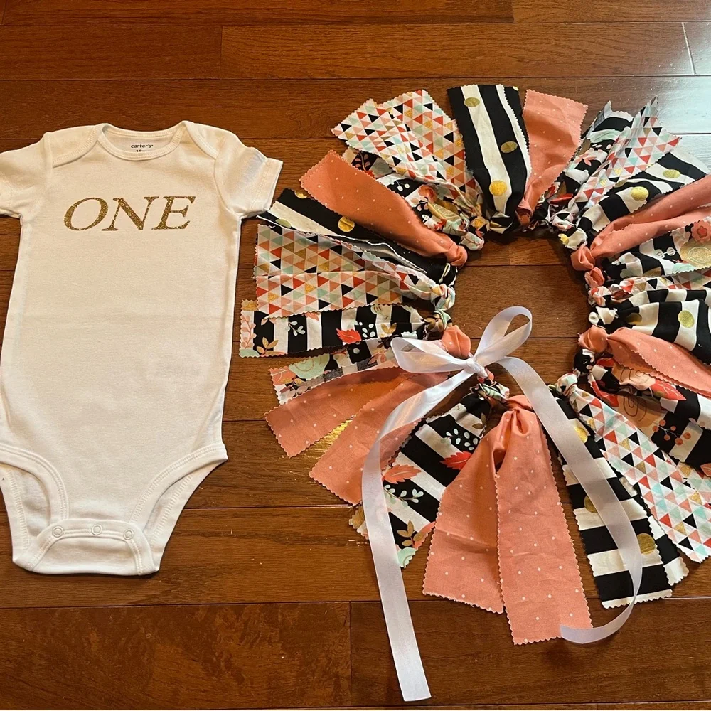 Girl First Birthday Outfit-New